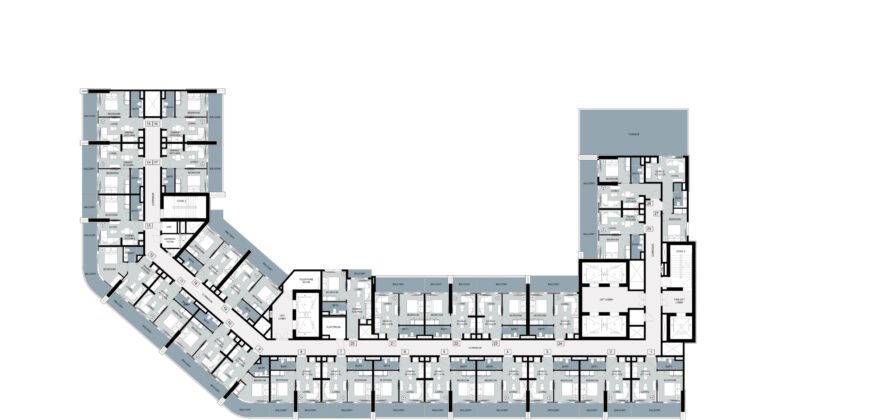 Zada Tower at Business Bay in  Dubai