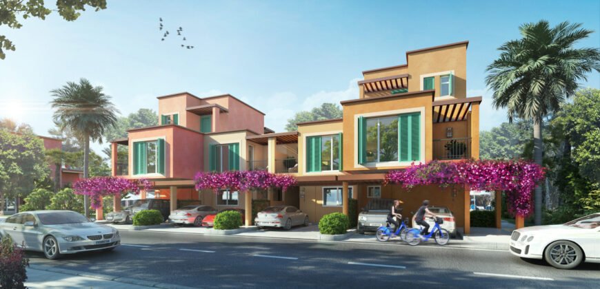 DAMAC Lagoons Nice Villas and Townhouses in Dubai